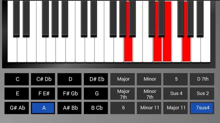 Piano Code android App screenshot 0